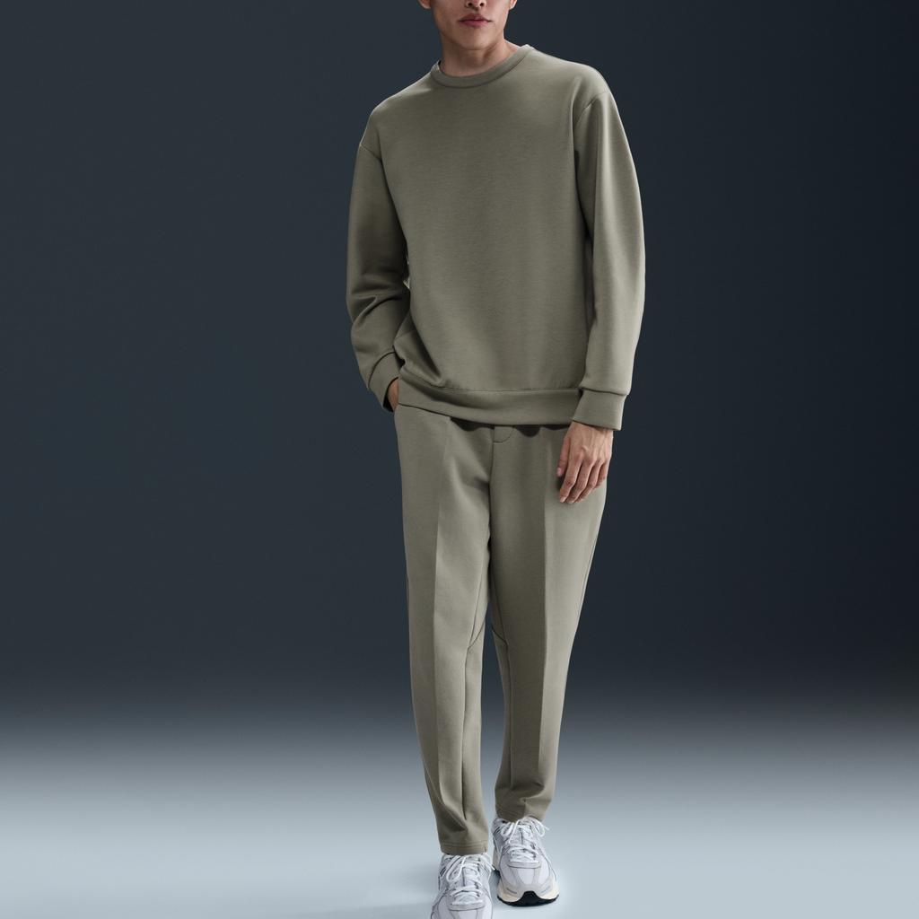 Nike Dri-Fit 24.7 Series Casual Simple Round Neck Long Sleeve Sweatshirt Men Sweatshirt Light-Green-Gray Steel-Green HQ6965320