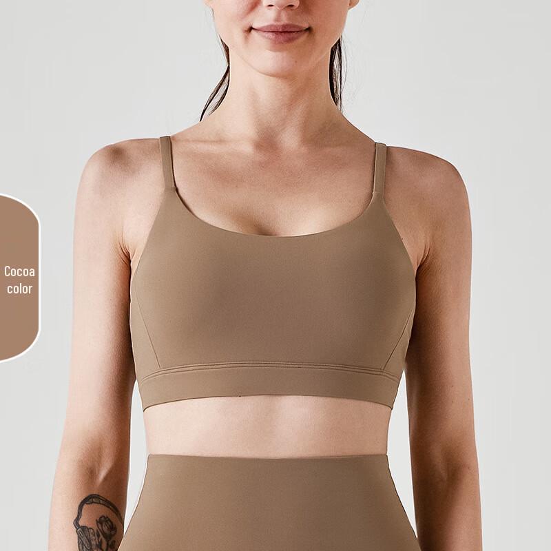 

Спортивный бюстгальтер Longchan с собранной спинкой и тонкими бретелями