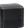 Single Grid PU Leather Watch Case Display Holder Organizer Jewelry Box, 9x10x8cm