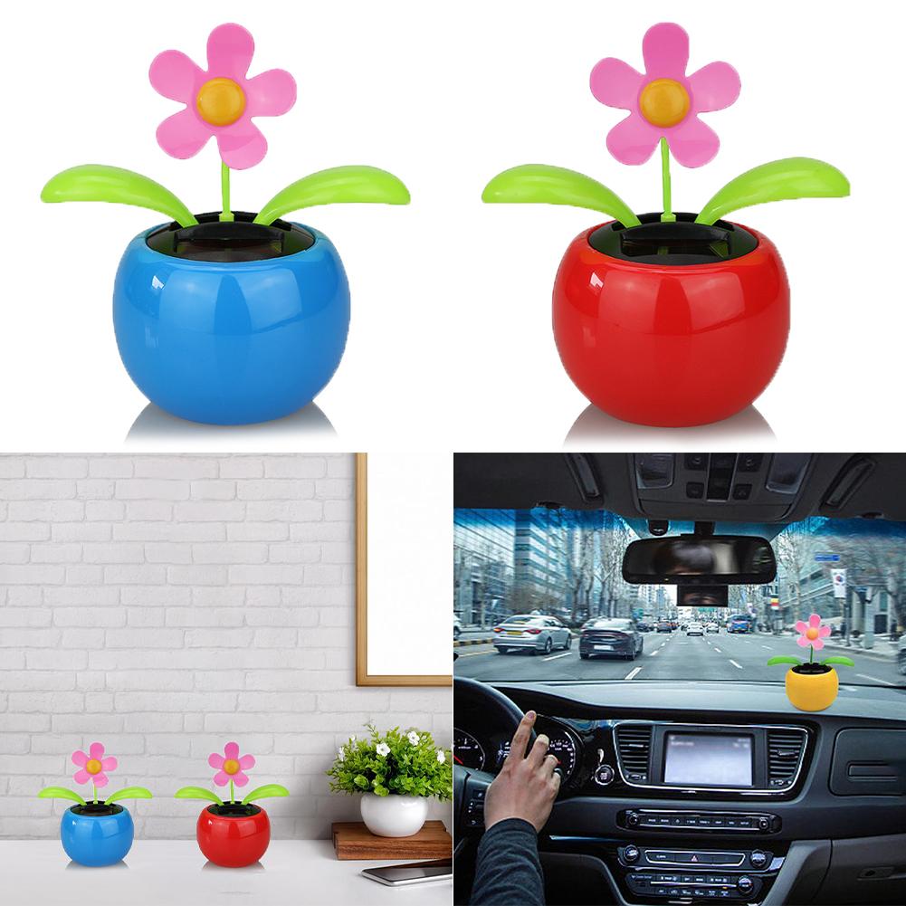 Solar Dancing model Flower Assorted Style Solar Powered Dancing Flower Bobblehead