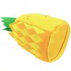 Pineapple Snuffle Pet Toy Hide Food Puzzle Plush Dog Toy Squeaky Teeth Grinding Relieve Boredom Interactive Training Toy for Dogs Pet Daily Play