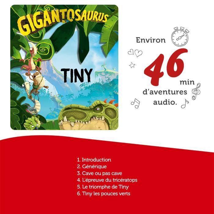 Figurine tonie - tonies® - gigantosaurus - tiny - audio - pour enfants à partir de 4 ans