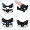 YipuVR Face Cushion PU Soft Pad Compatible with Q3S, Breathable Face Interface Mount, Sweatproof, Cool Ice Silk Eye Mask, Sunshade Nose Pads, and