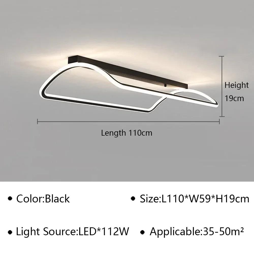Modern LED Ceiling Lamps For Living Dining Room Balcony Bedroom Ceiling Chandelier Indoor Home Decor Lighting Fixture Luster