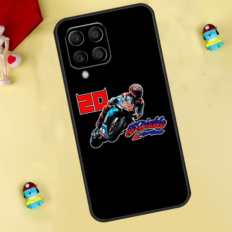 Moto Fabio Quartararo Case For Samsung Galaxy M35 M55 M15 M11 M12 M13 M14 M06 M16 M36 M56 M31 M53 M32 M52 M34 M54