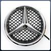 2025 Heiß Für Mercedes Benz Für Mercedes Benz OE LED Emblem Licht Auto Silber Und Schwarz Frontgrill Beleuchtetes Logo Stern Abzeichen B