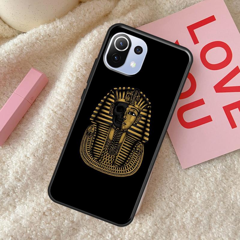 Tutanchamun Hülle für POCO X5 X3 X4 F5 Pro F3 F4 GT C40 M5s Handyhülle für Xiaomi 13 11T 12T Pro 12 Lite