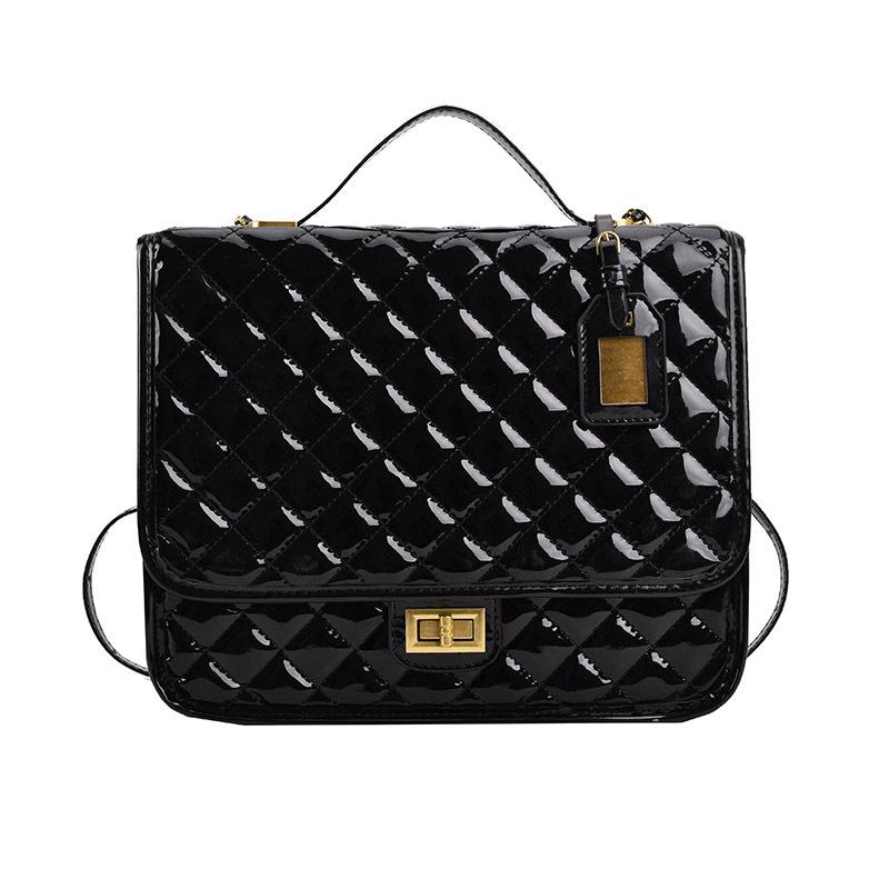 

Ретро рюкзак с ромбами, женский новый модный рюкзак в колледжском стиле, сумка большой вместимости.