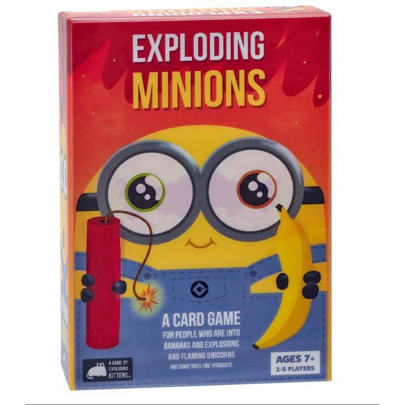 Explosive Fun With Exploding Kittens Card Game Minions Edition