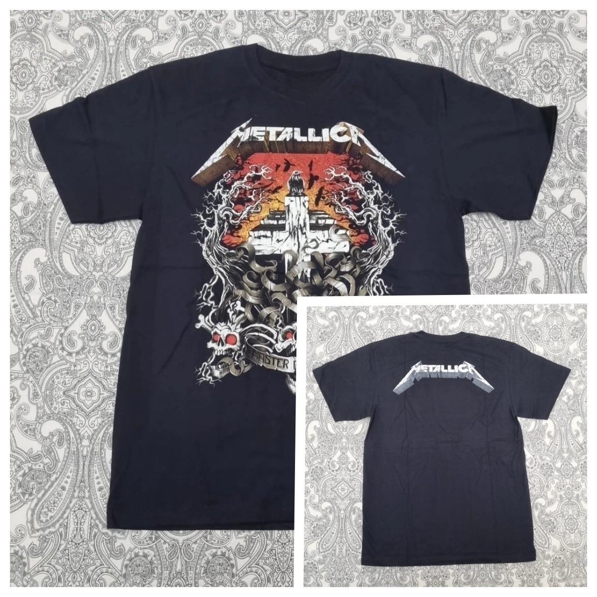 

Metallica Master of Puppets Band T Shirt Size Large Graphic Print New High-end Luxury Is for Both Men and Women Top Y2k 4XL
