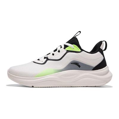 Pantofi de alergare cu talpă joasă, durabili, anti-alunecare, pantofi sport pentru bărbați, alb negru 912235586-2