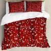 Female Pop Art Three-Piece Quilt Cover Digital Printing Bedding Set Bed Cover