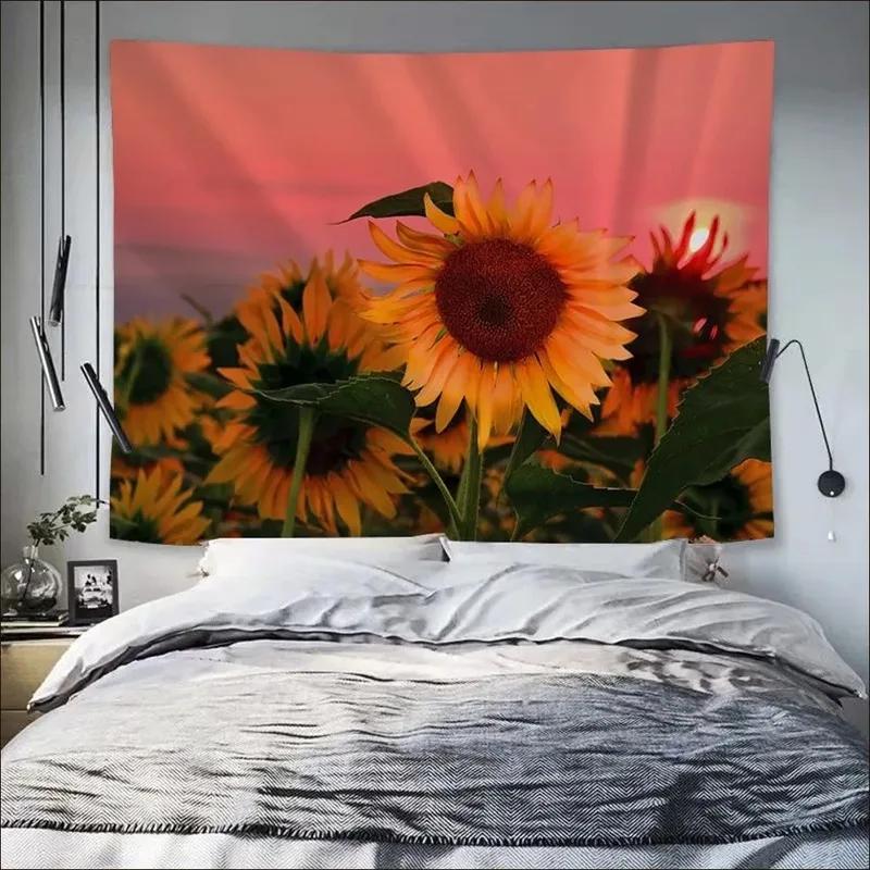 Цветочный гобелен с подсолнухом — фото 9