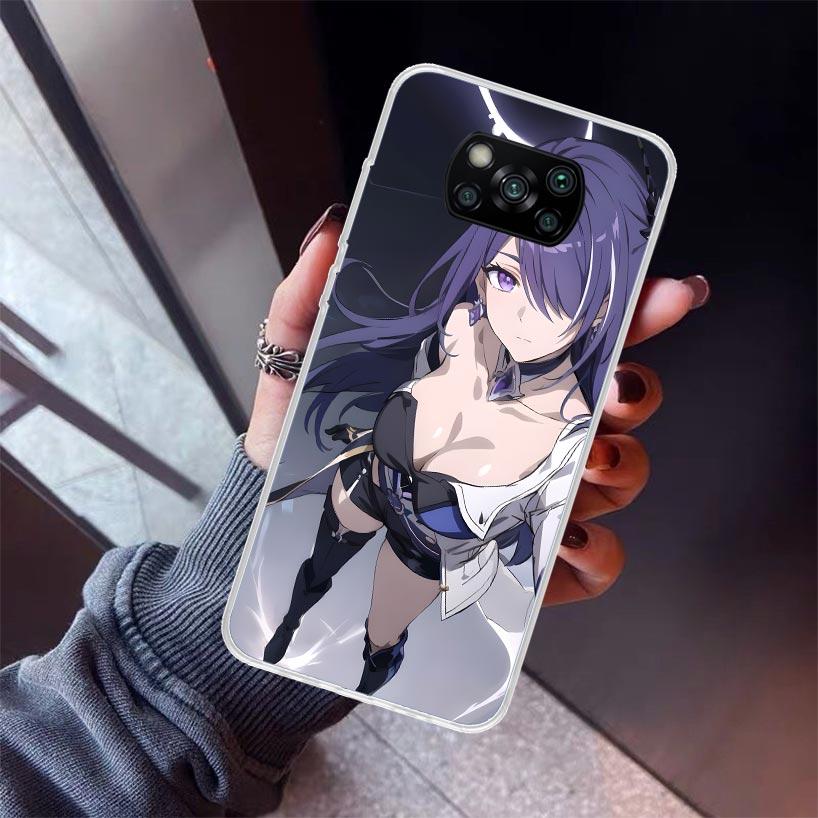 Honkai Star Rail Acheron Phone Case For Xiaomi Poco X5 X6 X7 Pro F7 Ultra M7 Redmi 15C 15 13C 13 12C 12 10 10C 10A 9 9C 9T 9A Co