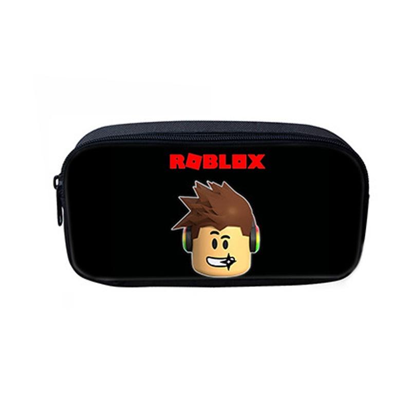 Plecak Roblox o dużej pojemności i z płynnie działającymi podwójnymi zamkami błyskawicznymi do szkoły i podróży
