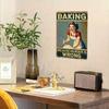 Vintage Tin Metal Sign Retro Kitchen Wall Decor Funny Quote Home Bar Cafe Art