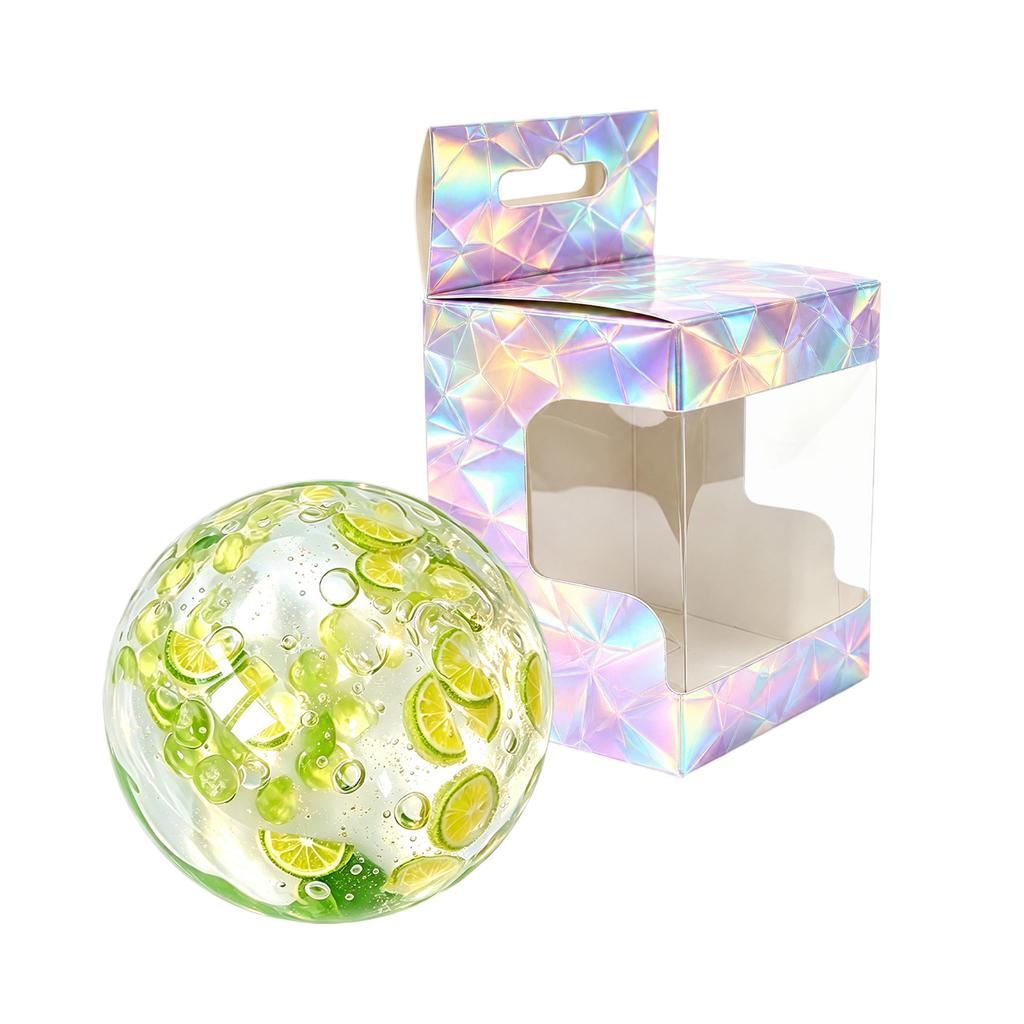 Boxed Slow Rising Stress Toy with Ice Feel, 6___0__ for Relaxation and Anxiety