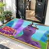 Cartoon K-Kate & M-Mim-Mim Floor Mat Soft Flannel Floor Mat  Suitable for Entryways, Living Rooms, Bedrooms, and Bathrooms