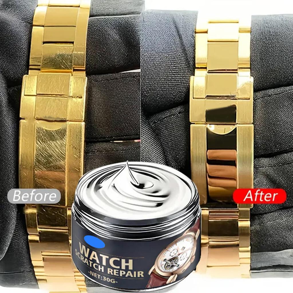 Multi Use Polishing Restoration Paste For Metal Items Removes Scratches Renews Shine On Watches And Other Accessories