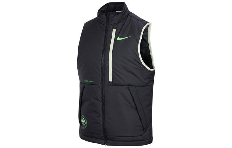 Nike Vests Men s Black Stand Collar Moderate Other DO6940-010 M