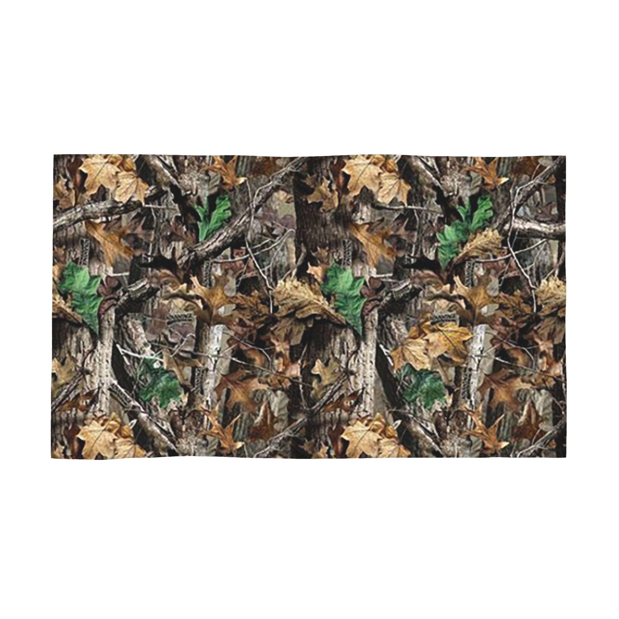 

Real Tree Camouflage Soft Face Towel Quick Dry Pool Bath Cotton Towels Absorbent W30*H60(CM)