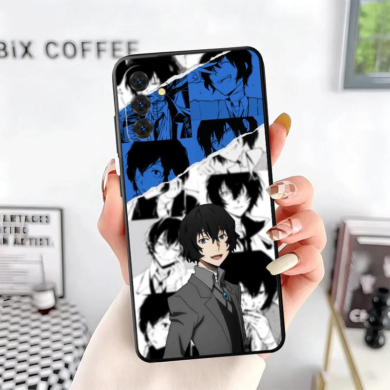 Bungo Stray Dogs Dazai Soft Phone Case for Samsung A17 A37 A57 A16 A26 A36 A56 A15 A25 A35 A55 A14 A24 A34 A54 A13 A23 A33 A53 A