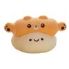 Cartoon Roll Dough Milk Yellow Cat Plush Toy Girl Children Tabletop Decoration