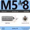 304 Stainless Steel Internal Hex Set Screw | Headless Grub Screw M2-M16