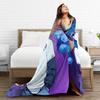 Sally Face Sal Fisher SF Plush Blankets Game Gothic Creative Throw Blankets for Home 150*125cm Ultra-Soft