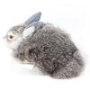 Realistic Plush Bunny High Simulation Rabbit Hair Sturdy Sturdy Soft Comfortable Widely Used Bunny