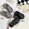Children's Roman Sandals Boys and Girls Kindergarten Summer Soft-soled Hole Shoes Beach Shoes Bag Head Non-slip Classmates