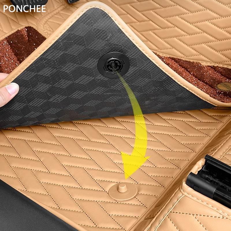 For Geely Galaxy Starship 7 EM-i 2025 Full Enclose Foot Pads Modified Protective Pad Automobile Modification Supplies