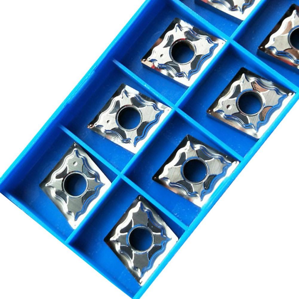 10PCS CNMG431HA H01 / CNMG120404HA H01 Carbide Inserts for Aluminum