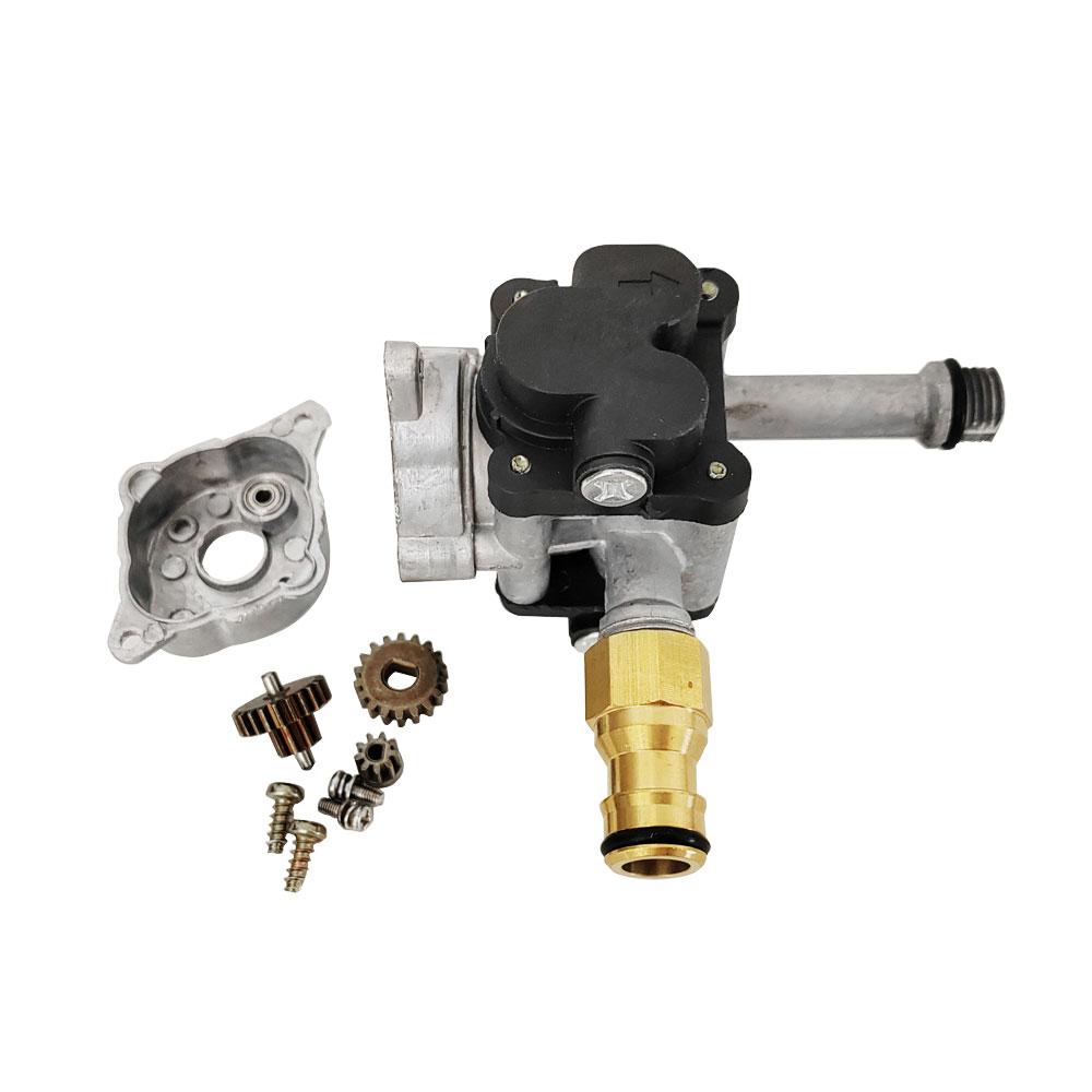 Pressure Washer Zinc Alloy Pump Head No Motor Plunger Portable Lithium Power Cleaner Accessories Car Washing Machine Pump