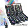 48/36/24/12 Colors Single-tip Glitter Markers, Metallic Glitter Fine-tip Watercolor Pencils for Adult DIY Crafts,Cards,mugs