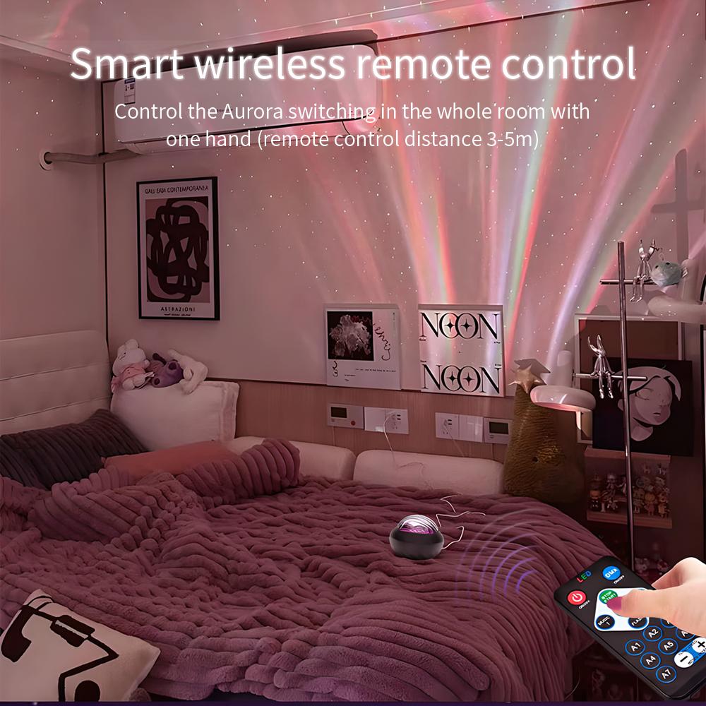 Galaxy Star Led Projector 7 Modes Night Light for Bedroom Remote Control for Room Decor Christmas Camping Lights Bedroom