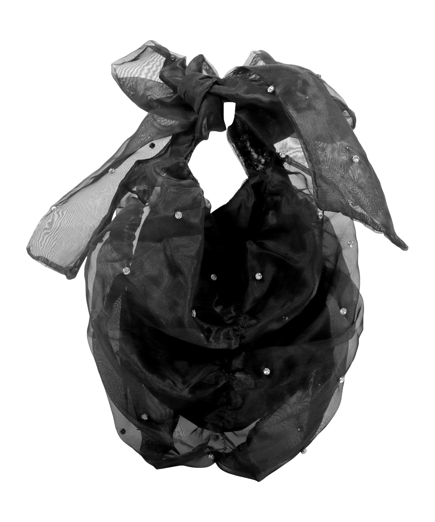 

Kobe Lettuce Прозрачная Сумка с Большой Лентой, Жемчуг и Бусины, Легкая [B1589], Один Размер, Бусины, Черный