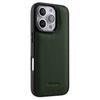 MELKCO Custodia per iPhone 16 Pro Rivestita in Vera Pelle Bovina Copertura per Telefono in PC
