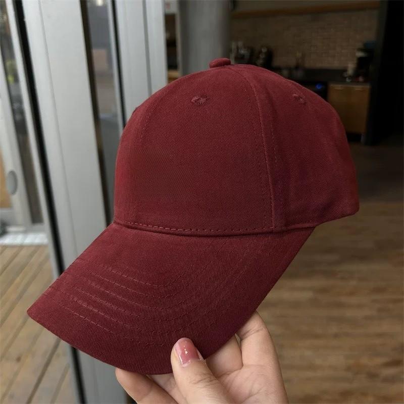 Street Dance Baseball Cap With Embroidered Letters Sun Protection For Casual Wear красный
