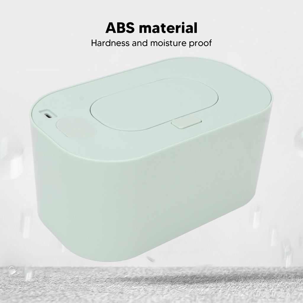 Baby Wipe Warmer Thermostat Temperature USB Portable Diaper Wipe Warmer for Outdoor Use