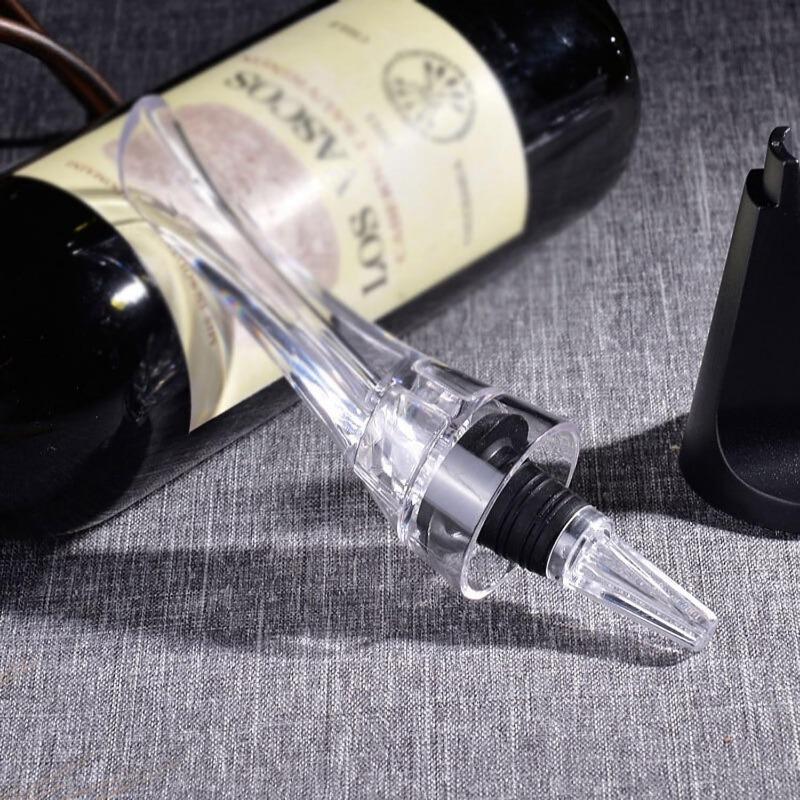 Wine Pourer Premium Wine Aerator Pourer Professional Quality Wine Aerator Pourer Spout Modern Aerating Spout 7