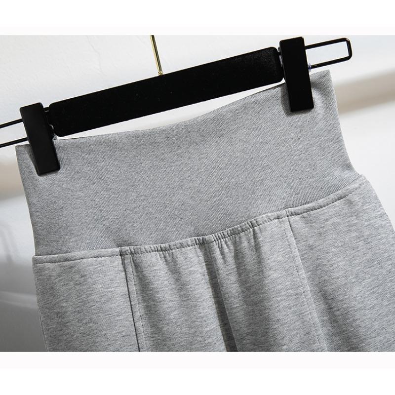 DIMANAF 2025 Autumn Plus Size Cotton Sweatpants New Women Clothing Fashion Loose Pleated Vintage Pants