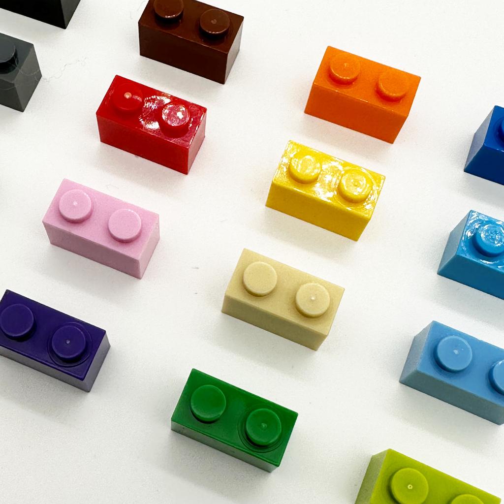 600 Stück Steine Kompatibel 3004 1x2 Noppen DIY Bausteine Dicke Figuren Stein Pädagogisches Kreatives Konstruktionsspielzeug Für Kinder