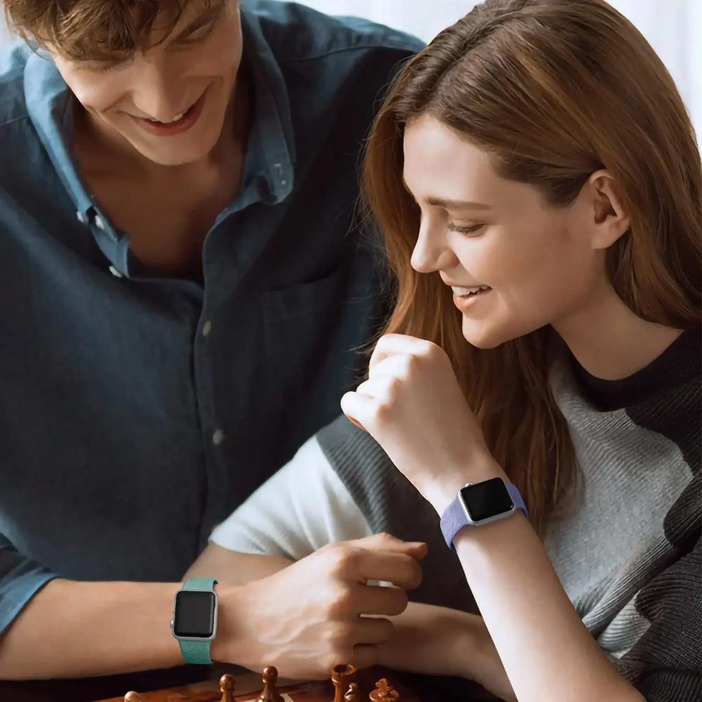 Engraved Band Strap for Apple Watch Band 49mm 44 40mm 45 41mm 38mm 42mm Silicone Solo Loop Bracelet iWatch 9 8 Ultra 7 6 5 Belt