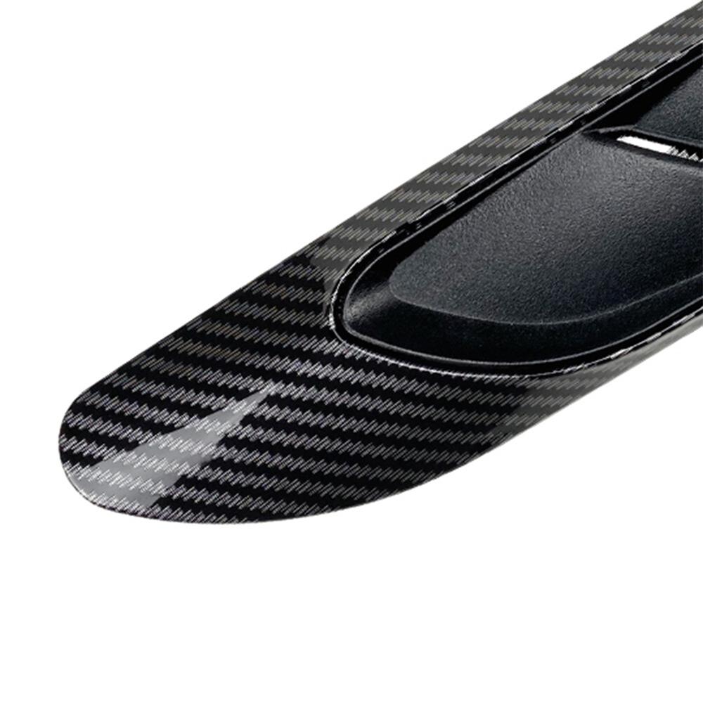 For Mercedes Benz C E Cla 2Pcs Sport Carbon Fiber Look Side Fender Air Vent Outlet Trim