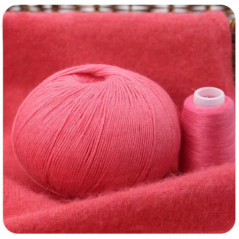 Cashmere Yarn Plush Mohair Knitting Thread Soft Baby Cotton Yarn For Cardigan Scarf Shawl Sweater Crochet DIY Handmade Yarn