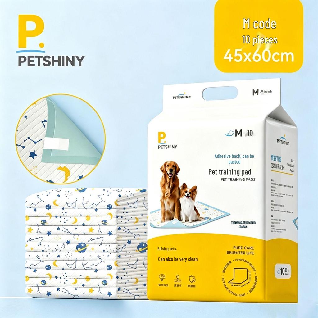 Adhesive Pet Pee Pad: Absorbent, Non-Slip Pads for Dogs & Cats