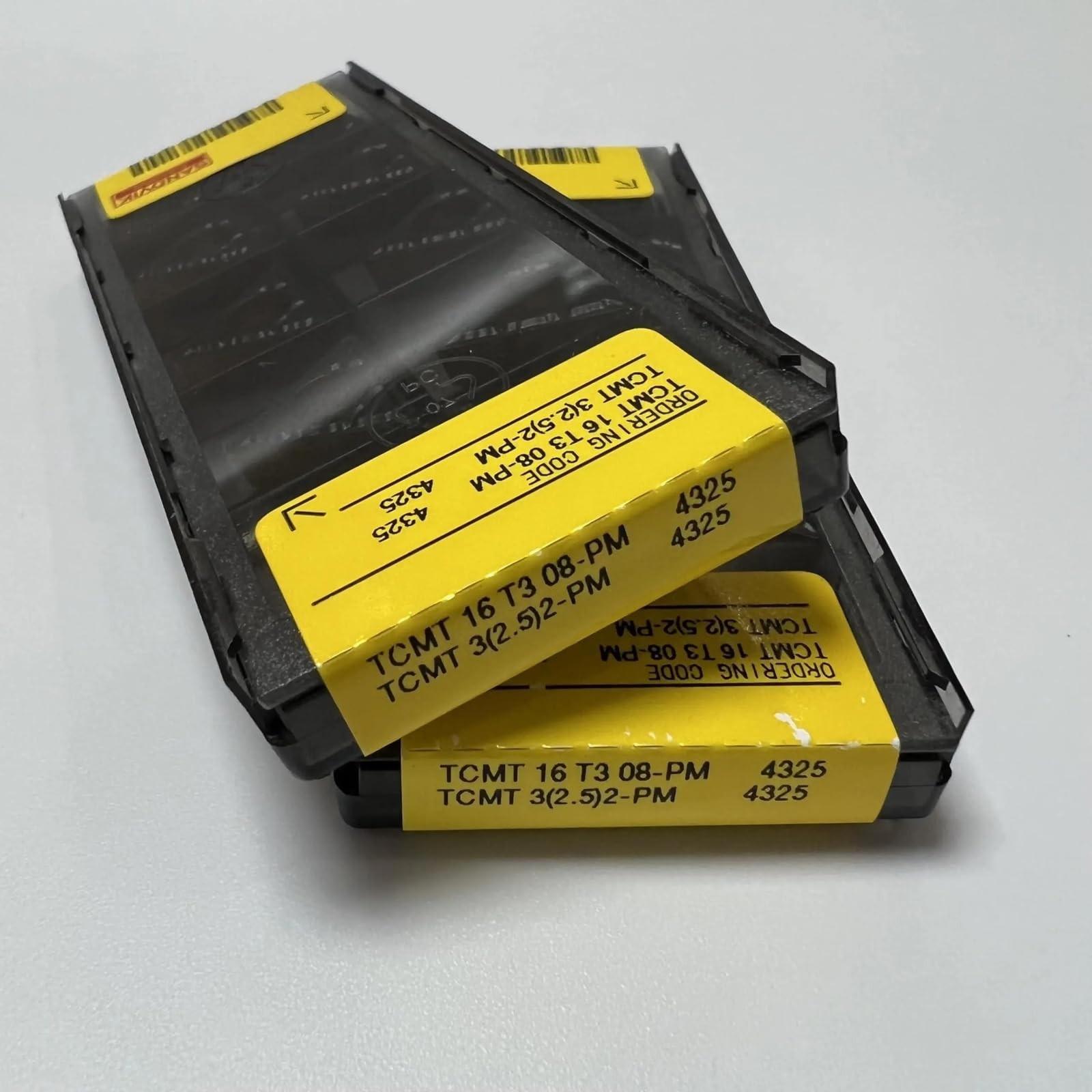 

Original Sandvik / TCMT16T308-PM 4325 CNC lathe carbide blade 10 PCS