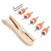 6PCS Set Countersink Drill Bit Set Multifunctional Adjustable Tapered Drill Bit for Woodworking