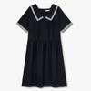 Color Block Point Polyester Dress  9176241985ct 